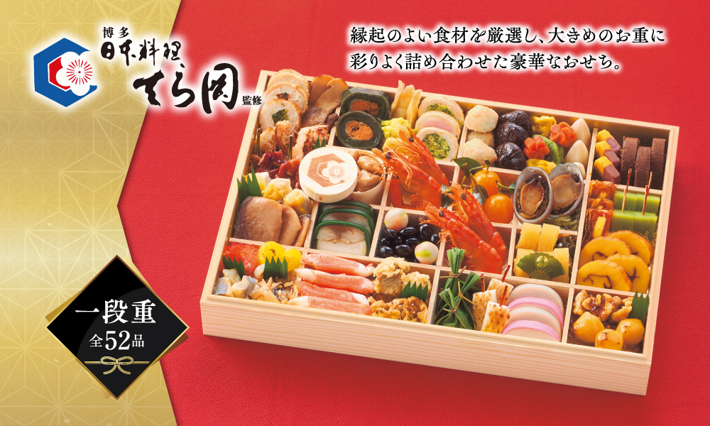 ホテル名古屋ガーデンパレスの博多 日本料理 てら岡監修 特大一段重