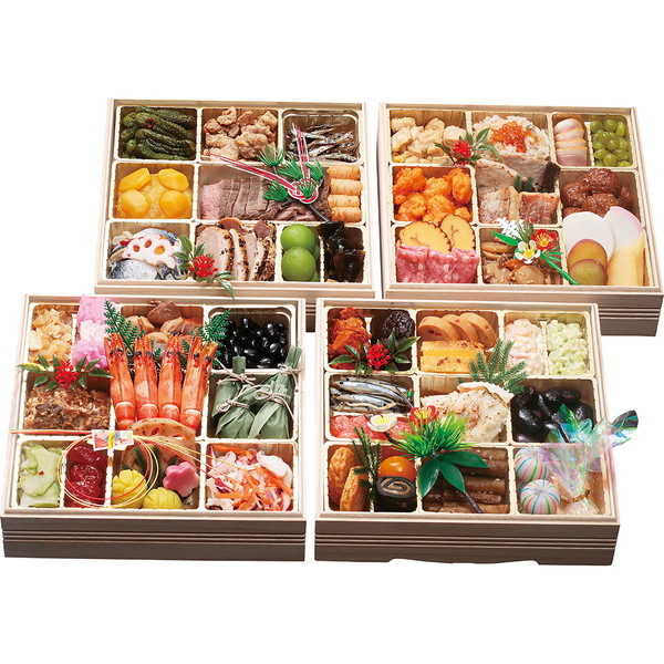 松柏園ホテル|和洋おせち料理8寸四段重