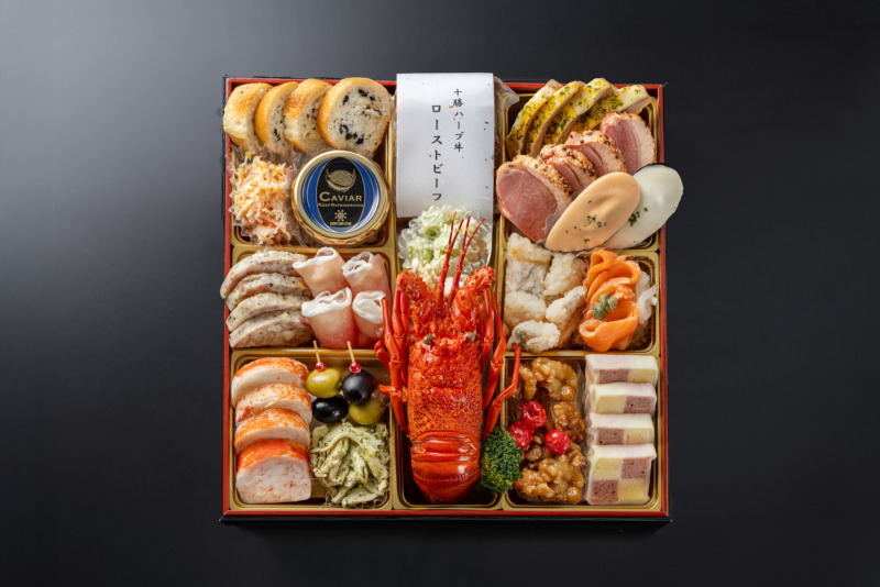 川崎日航ホテルのおせち三段重