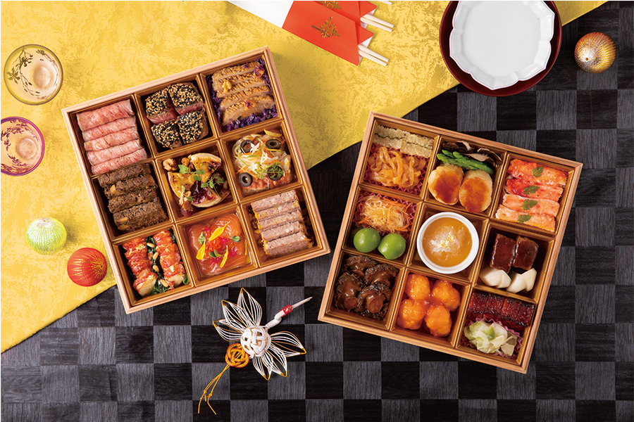 ローズホテル横浜と重慶飯店の2027年中華・洋食おせち二段重