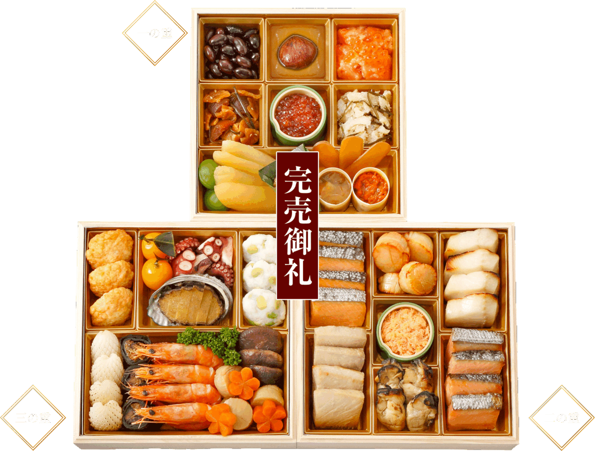 新潟加島屋のおせち料理