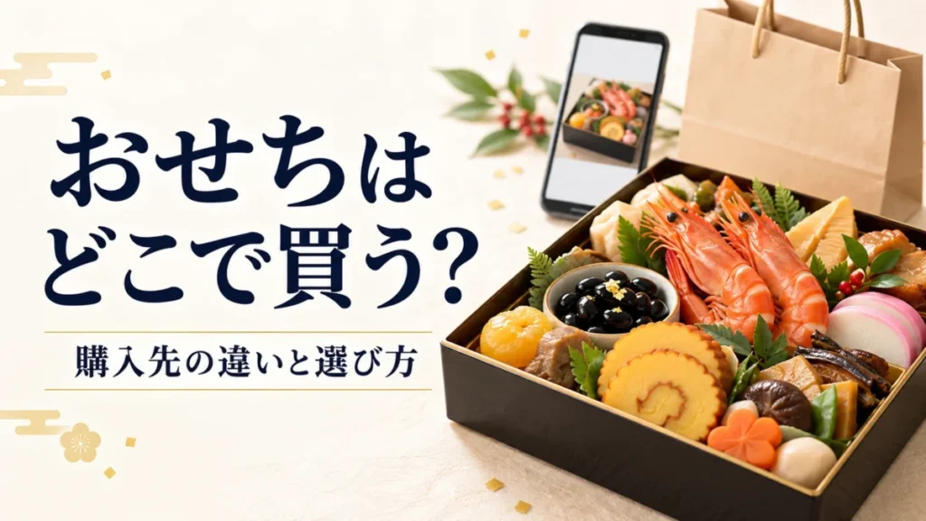 おせちどこで買う？